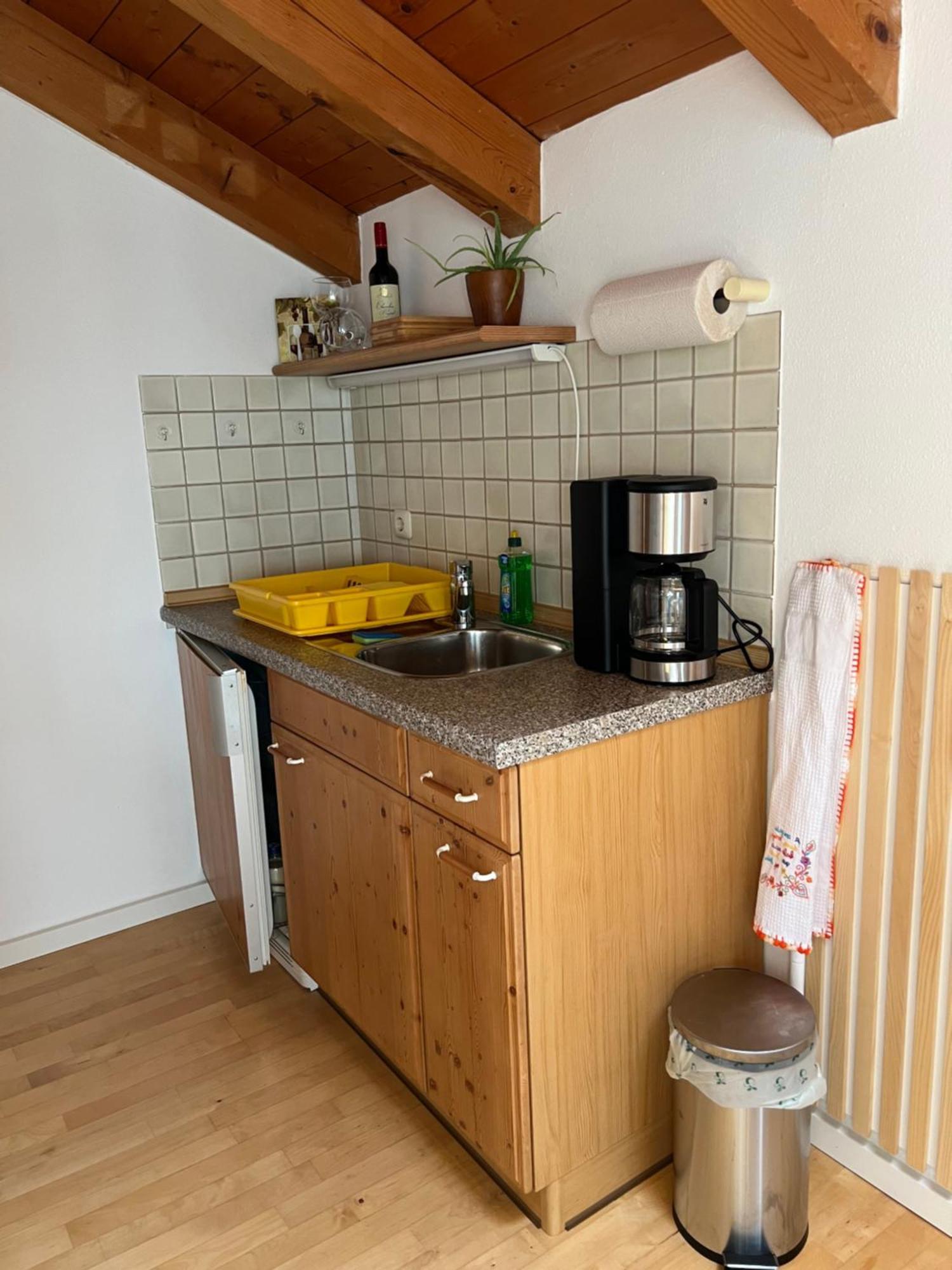 Gemuetliche Dachgeschosswohnung Mit Balkon Ainring Kültér fotó